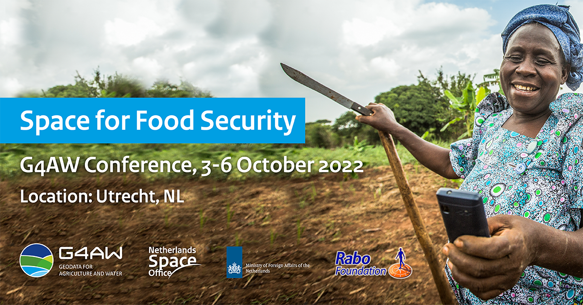 Space for food security, October 3-6 image